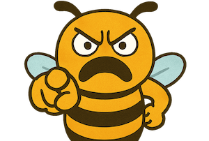 Blocked Bee